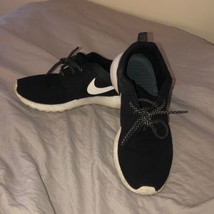 Black and White Nike Sneakers